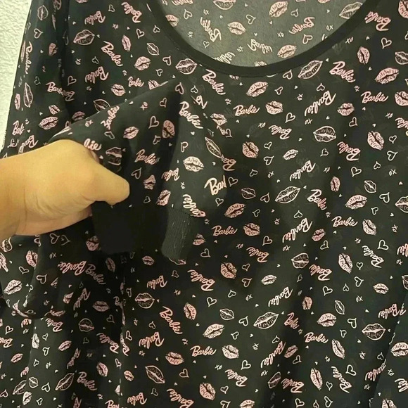 Barbie black Blouse, 4x - Picture 3 of 6